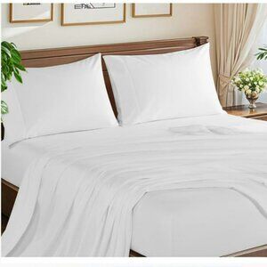100% Cotton high thread-count sheet set Queen Size
